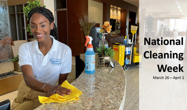 Celebrate national cleaning week
